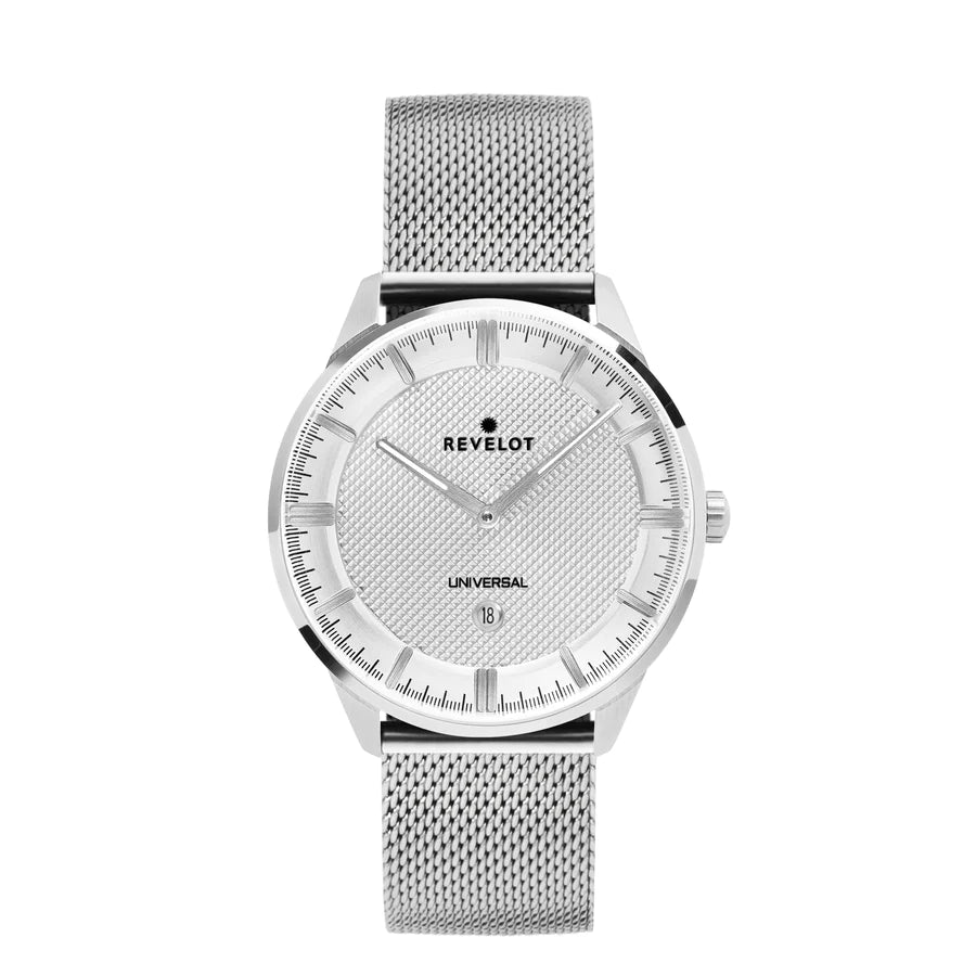 Universal 36mm Silver Steel