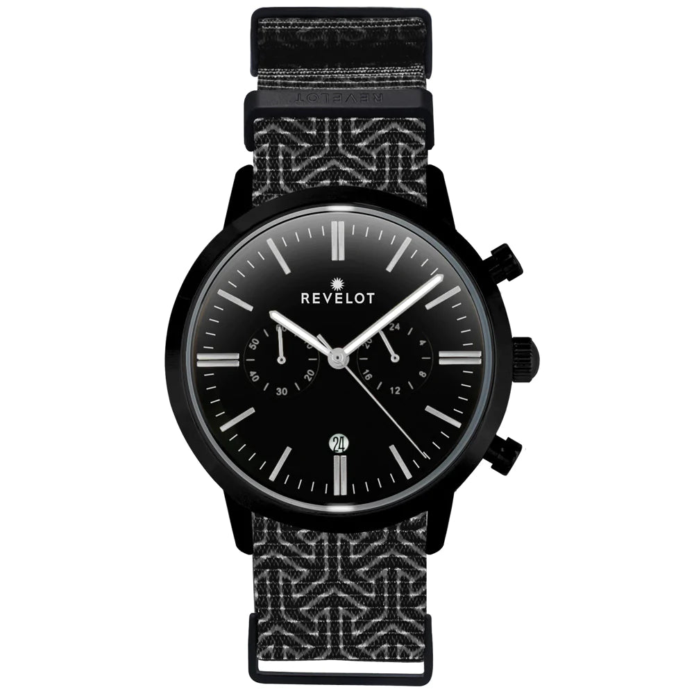 R1 Chrono Classic Black/Silver/Black