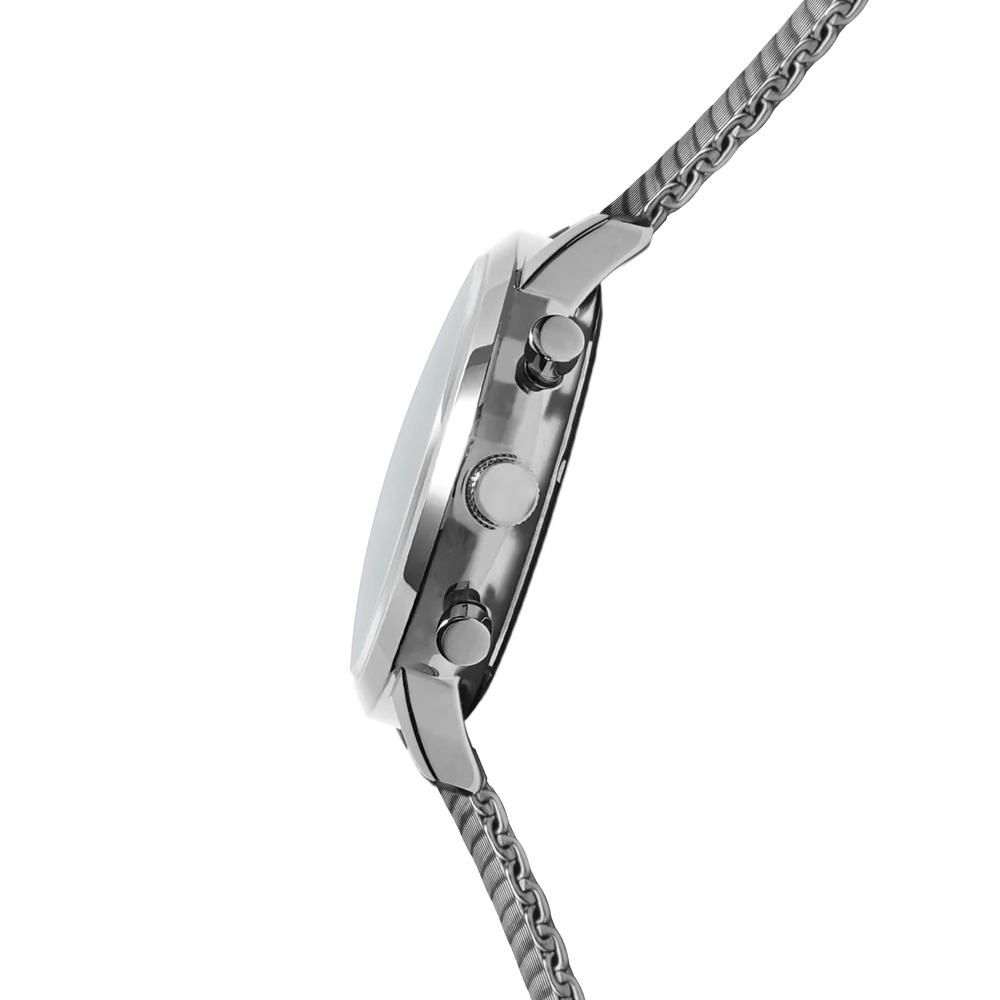 R1 Chrono Classic White/Silver/Silver