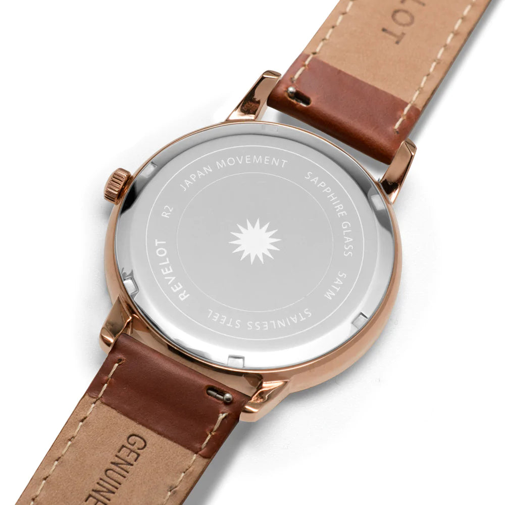 R2 Quartz Classic Blue/Rose Gold/Rose Gold