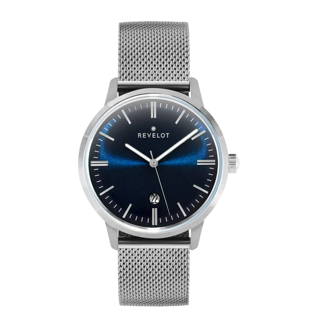 R2 Quartz Classic Blue/Silver/Silver