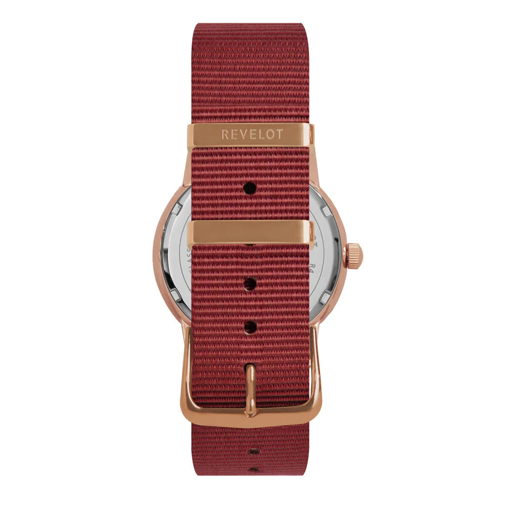 R3 Ladies Quartz Classic Maroon/Rose Gold/Rose Gold V2