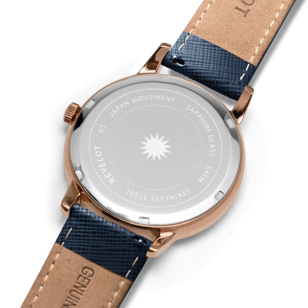 R3 Ladies Quartz Classic Blue/Rose Gold/Rose Gold V2