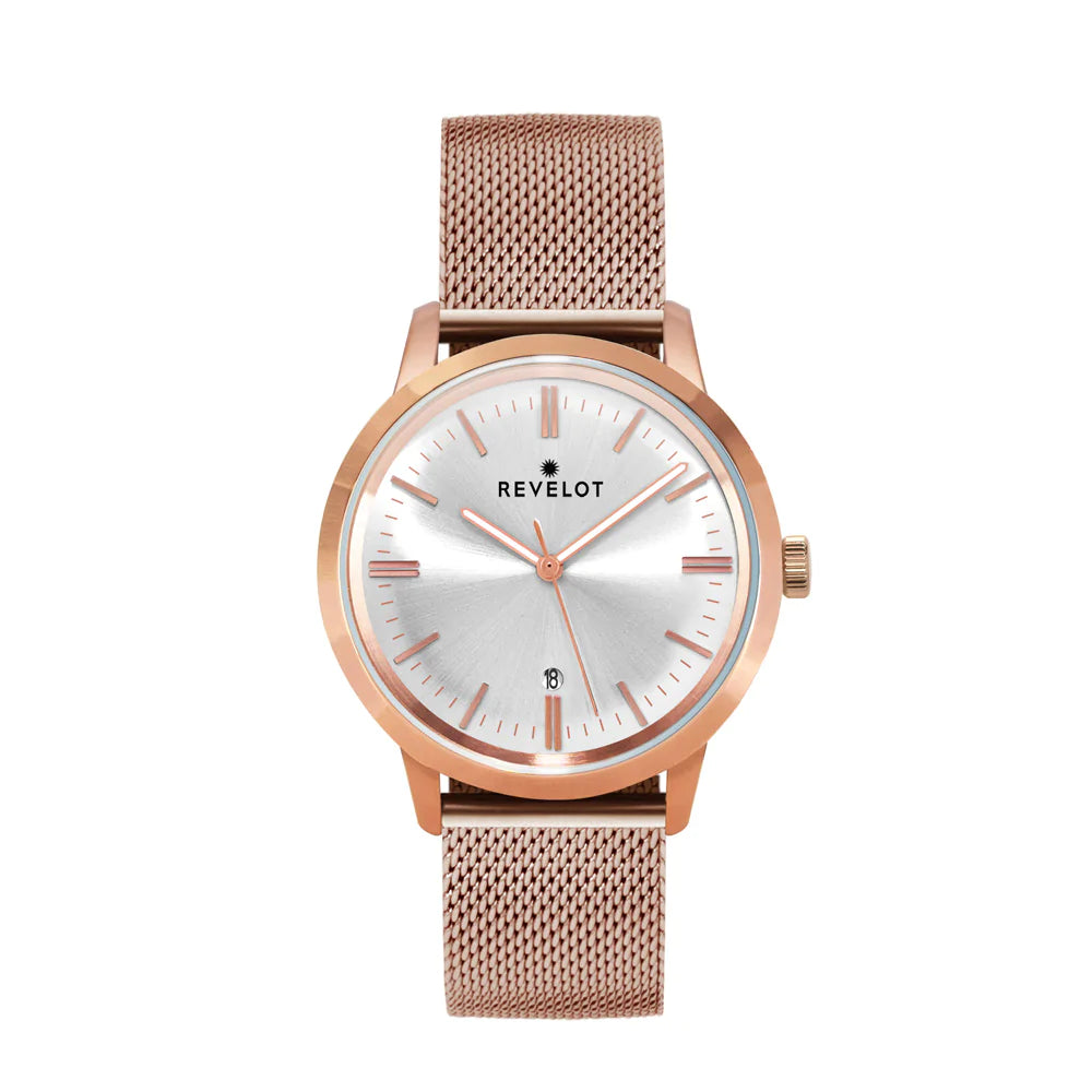 R3 Ladies Quartz Classic Silver/Rose Gold/Rose Gold V2