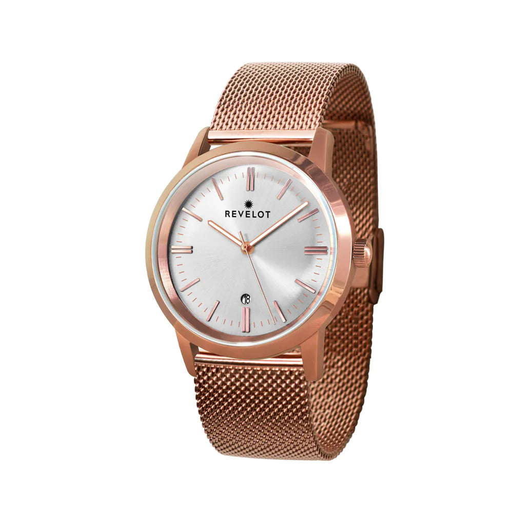 R3 Ladies Quartz Classic Silver/Rose Gold/Rose Gold V2
