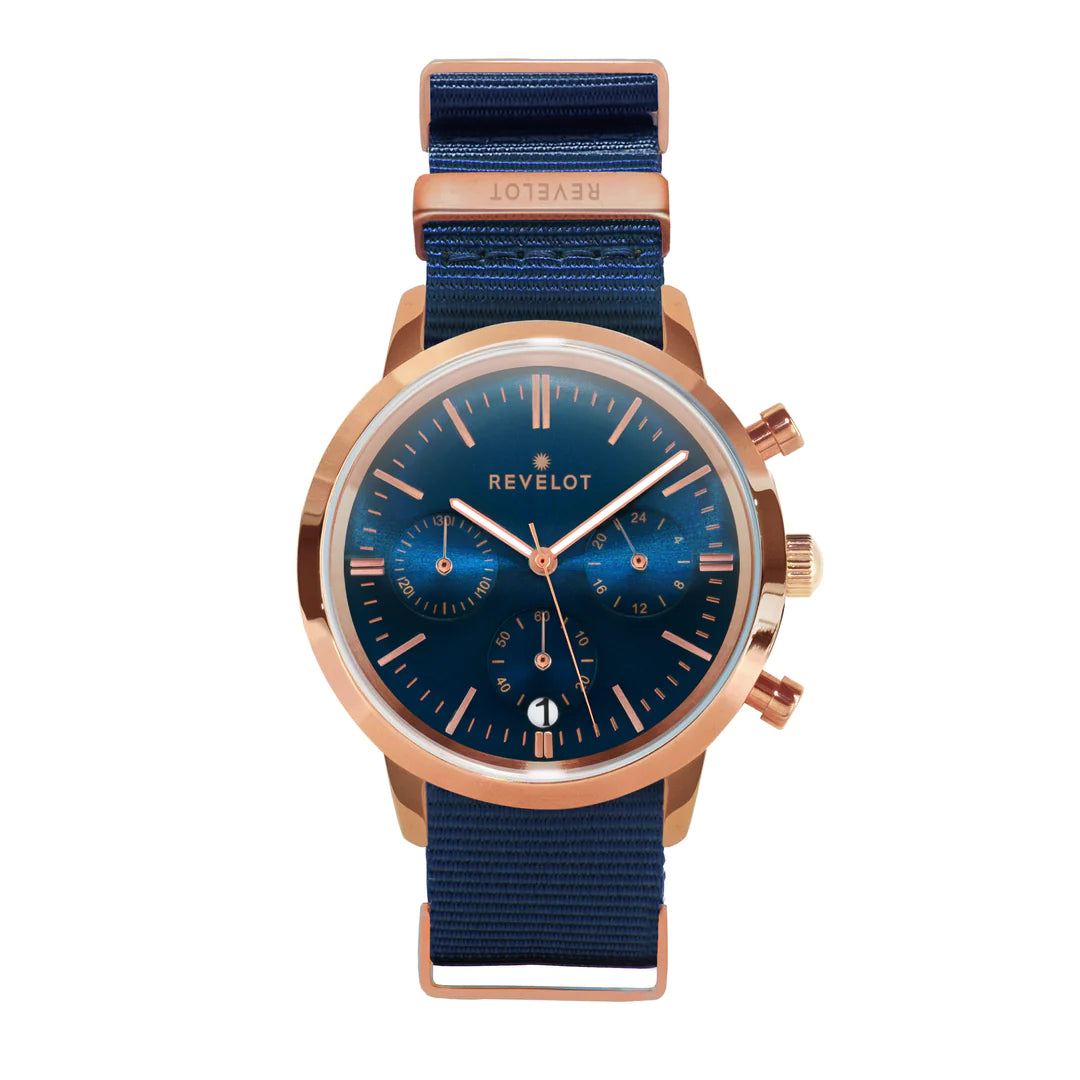 R4 Chrono Women Classic Blue/Rose Gold/Rose Gold