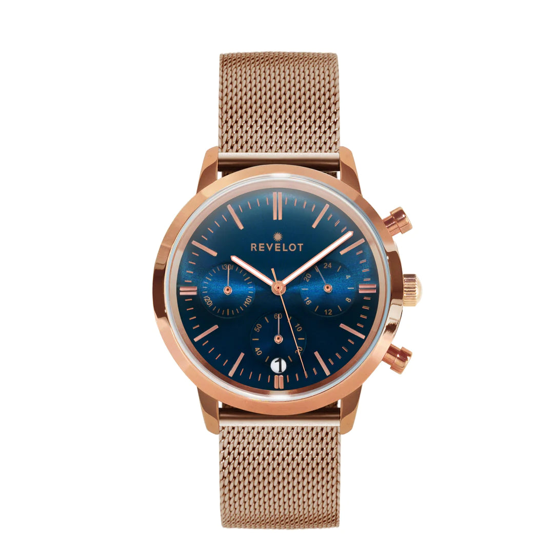 R4 Chrono Women Classic Blue/Rose Gold/Rose Gold