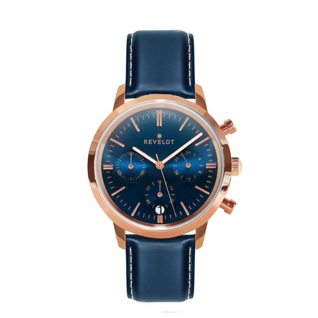 R4 Chrono Women Classic Blue/Rose Gold/Rose Gold