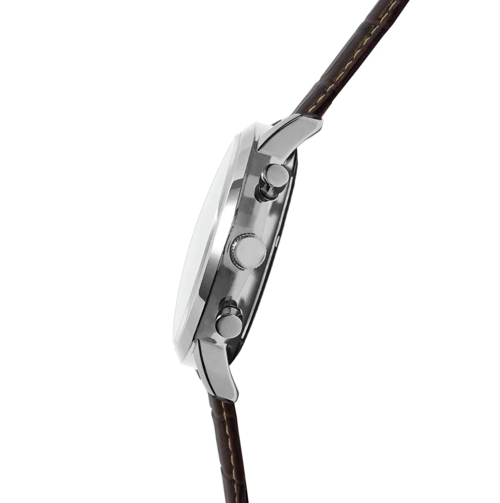 R1 Chrono Classic White/Silver/Silver