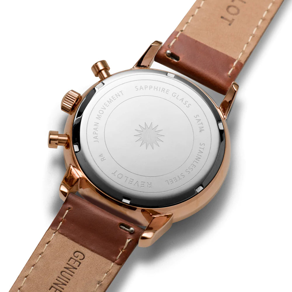 R4 Chrono Women Classic Metallic Blue/Rose Gold/Rose Gold