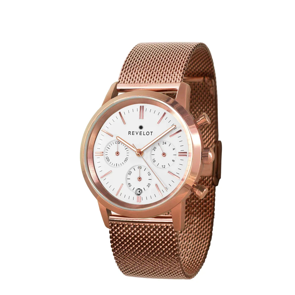 R4 Chrono Women Classic White/Rose Gold/Rose Gold
