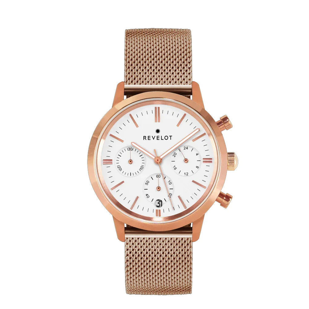 R4 Chrono Women Classic White/Rose Gold/Rose Gold