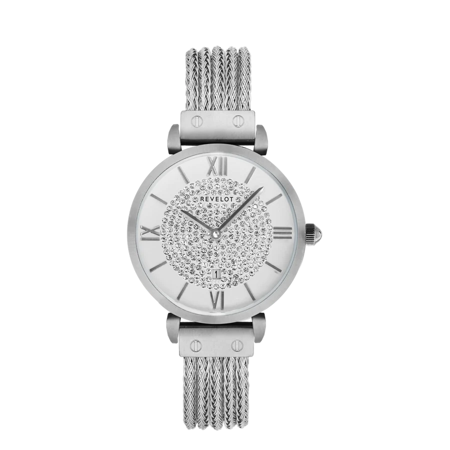 R5 Femme White/Silver/Silver