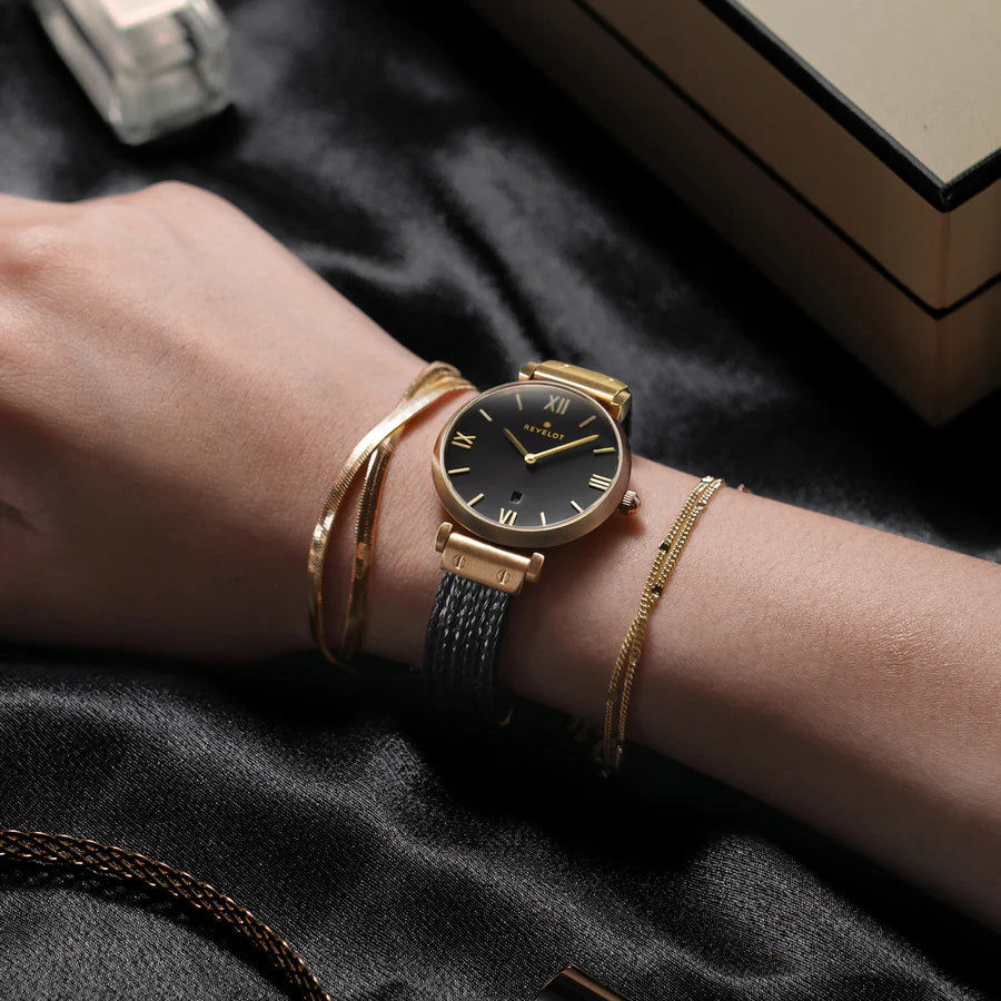 R5 Femme Black/Gold/Gold