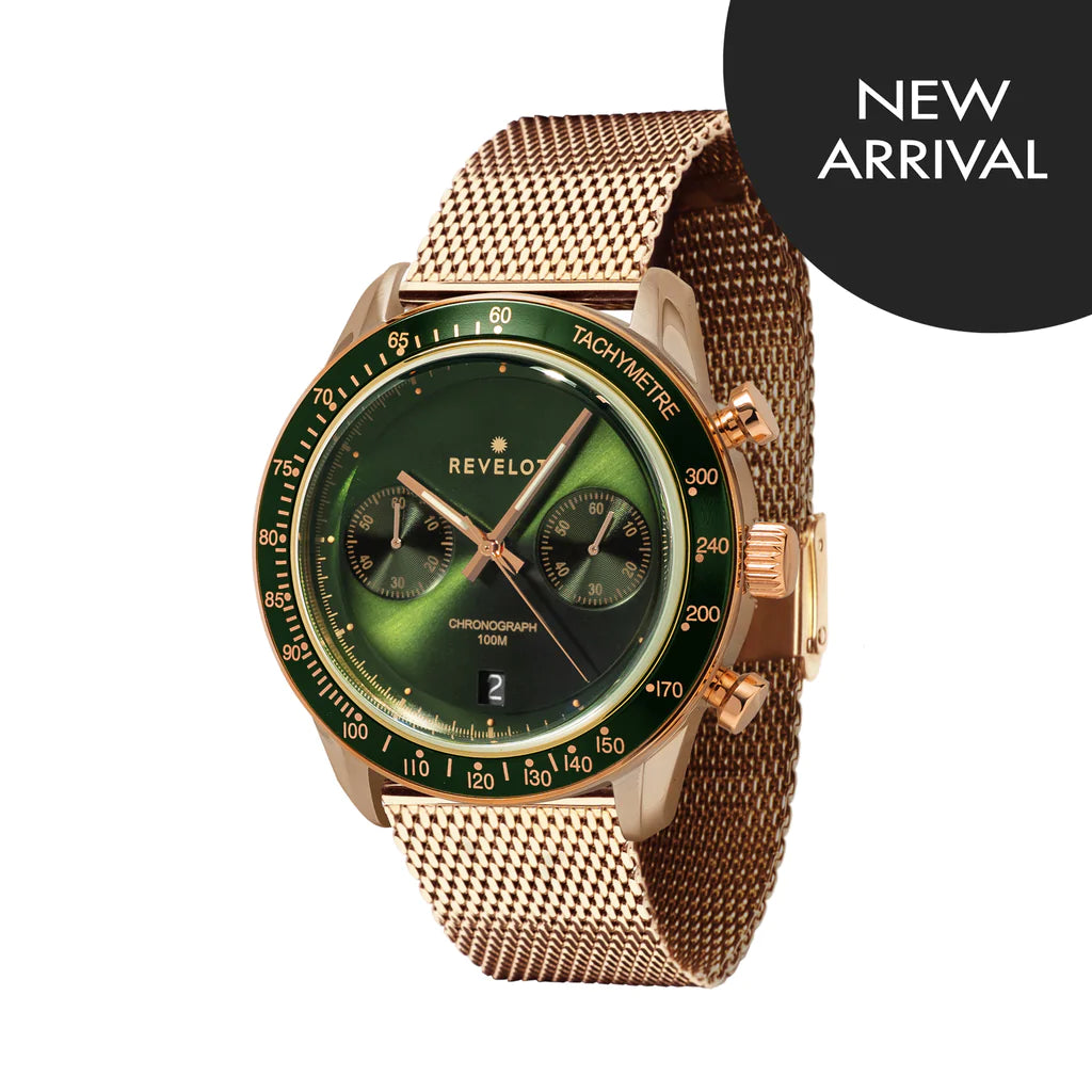 R8 Racer Green/Green/Rose Gold