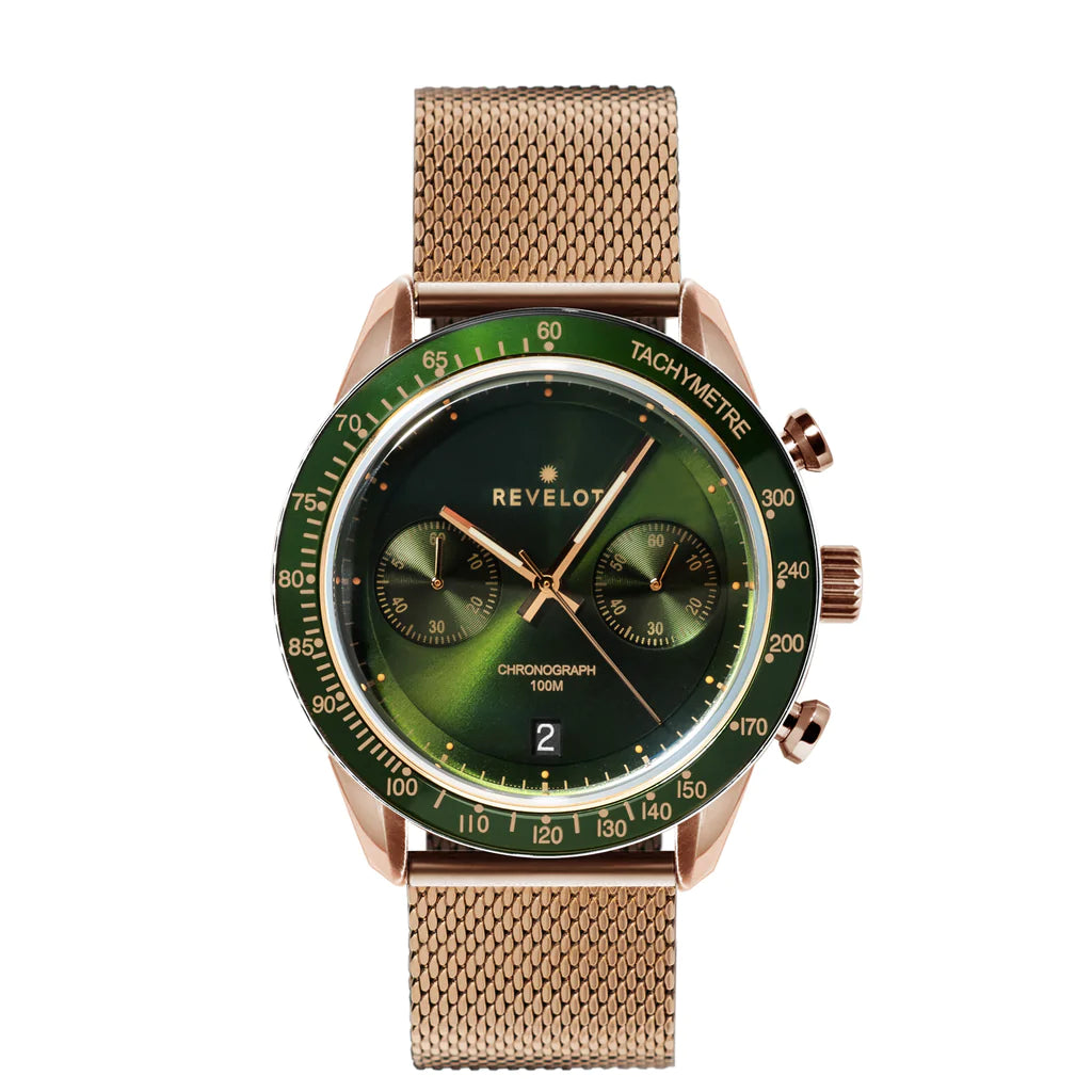 R8 Racer Green/Green/Rose Gold