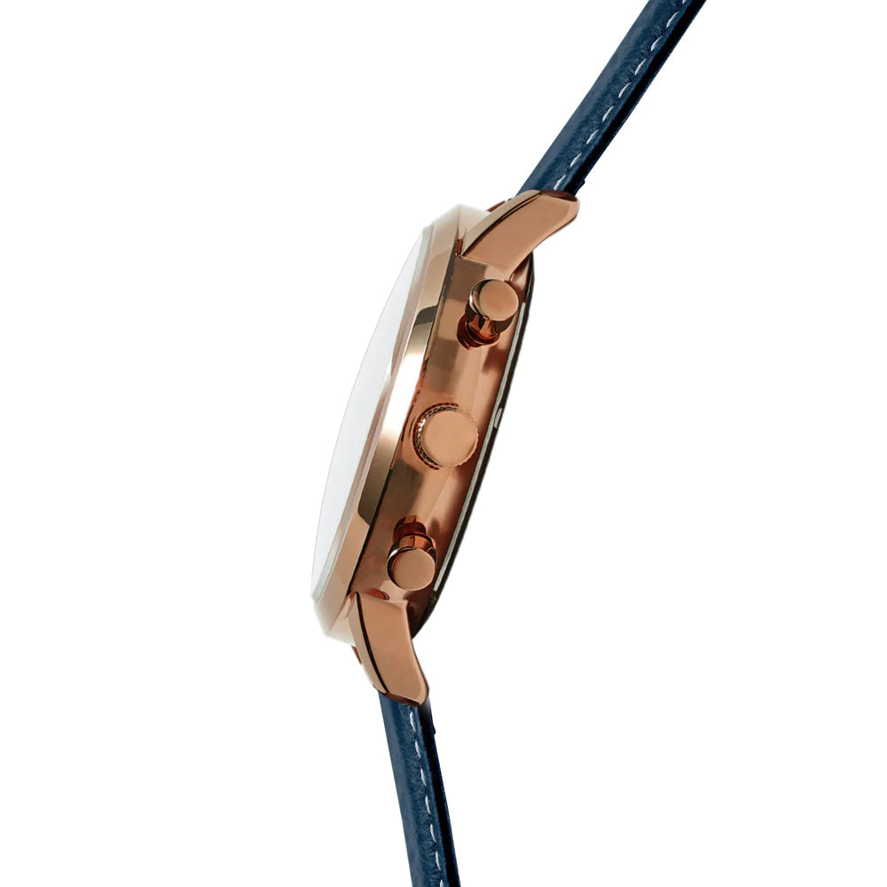 R4 Chrono Women Classic Blue/Rose Gold/Rose Gold