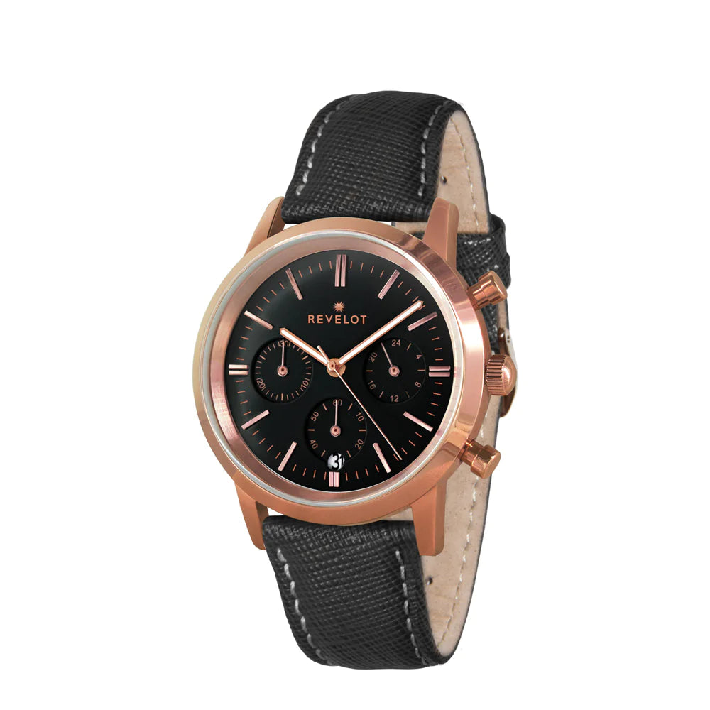 R4 Chrono Women Classic Black/Rose Gold/Rose Gold