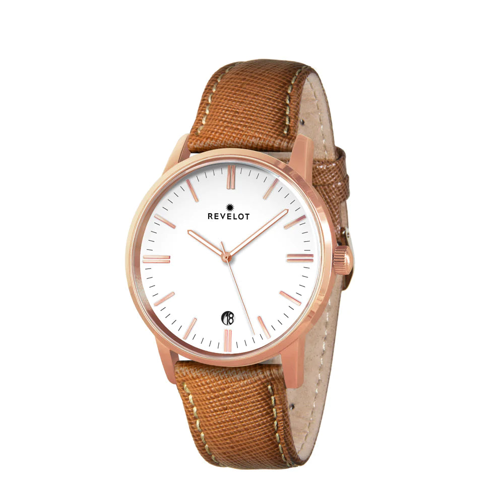 R2 Quartz Classic White/Rose Gold/Rose Gold