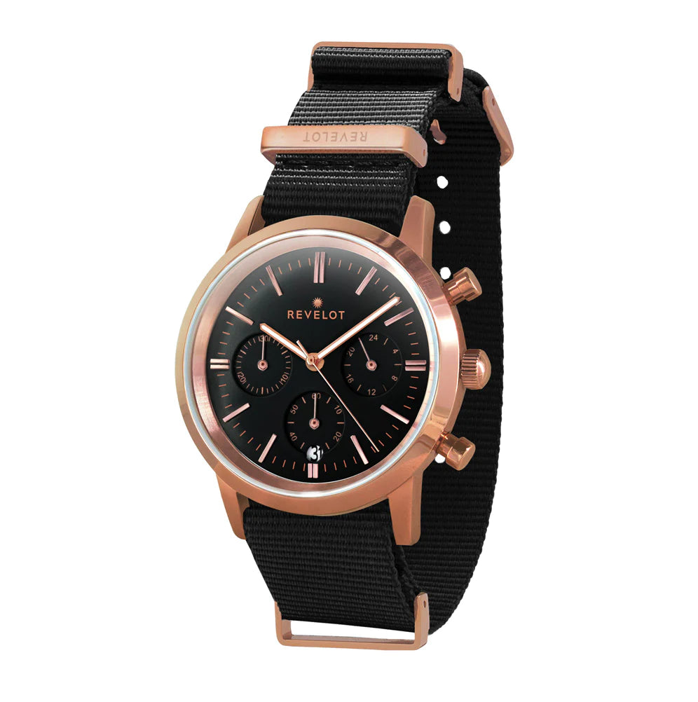 R4 Chrono Women Classic Black/Rose Gold/Rose Gold