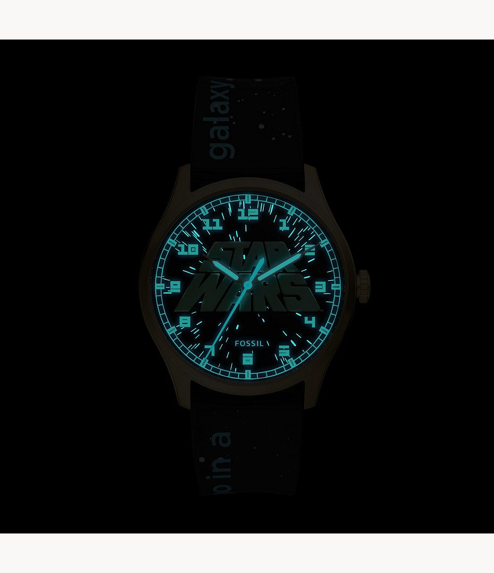 Special Edition Star Wars™ Three-Hand Black Silicone Watch
