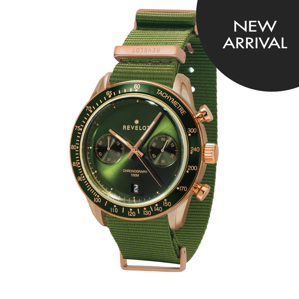 R8 Racer Green/Green/Rose Gold
