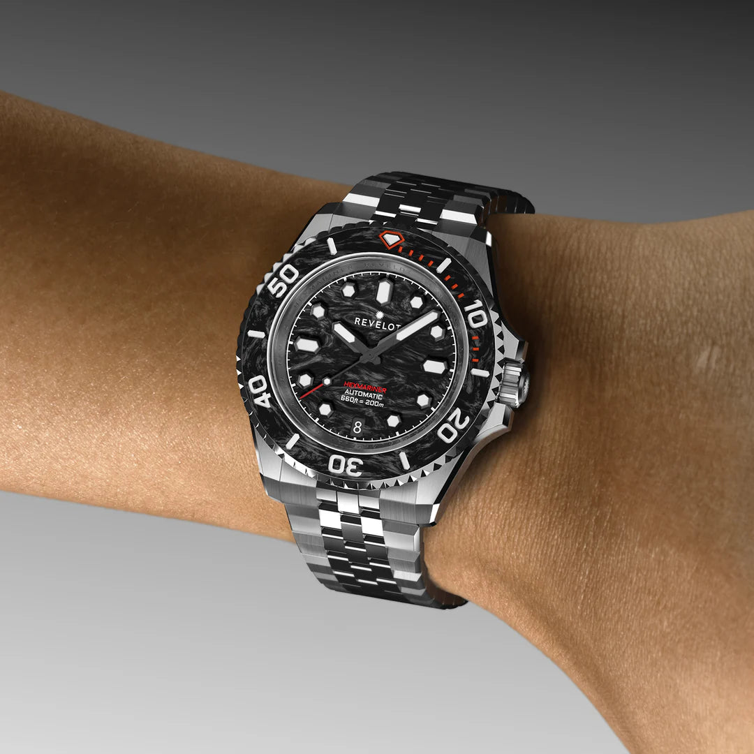 Hexmariner 39 Marble Carbon Black