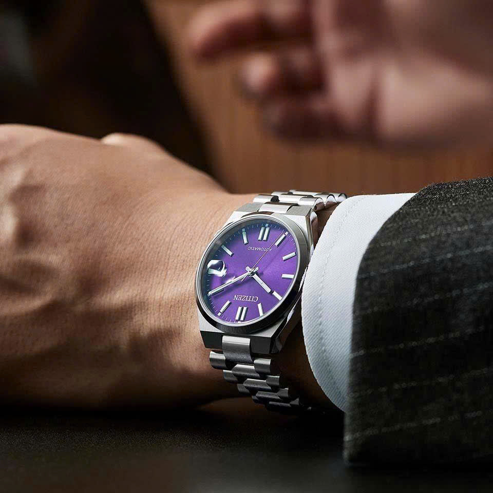 Mechanical Tsuyosa 37mm Unisex Watch NJ0200-50W