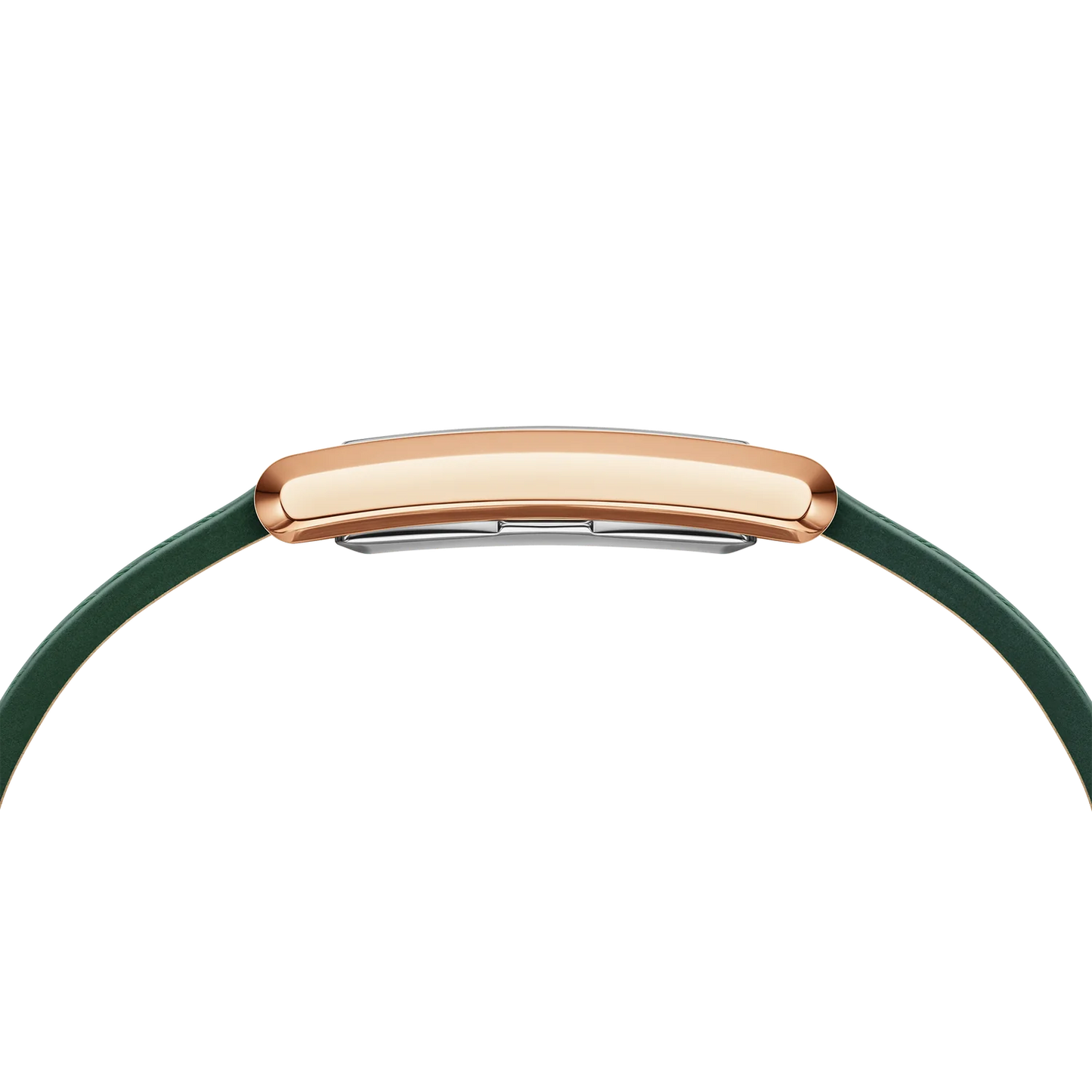 Bound Crocodile Emerald Sunray Rose Gold Watch DW00100694