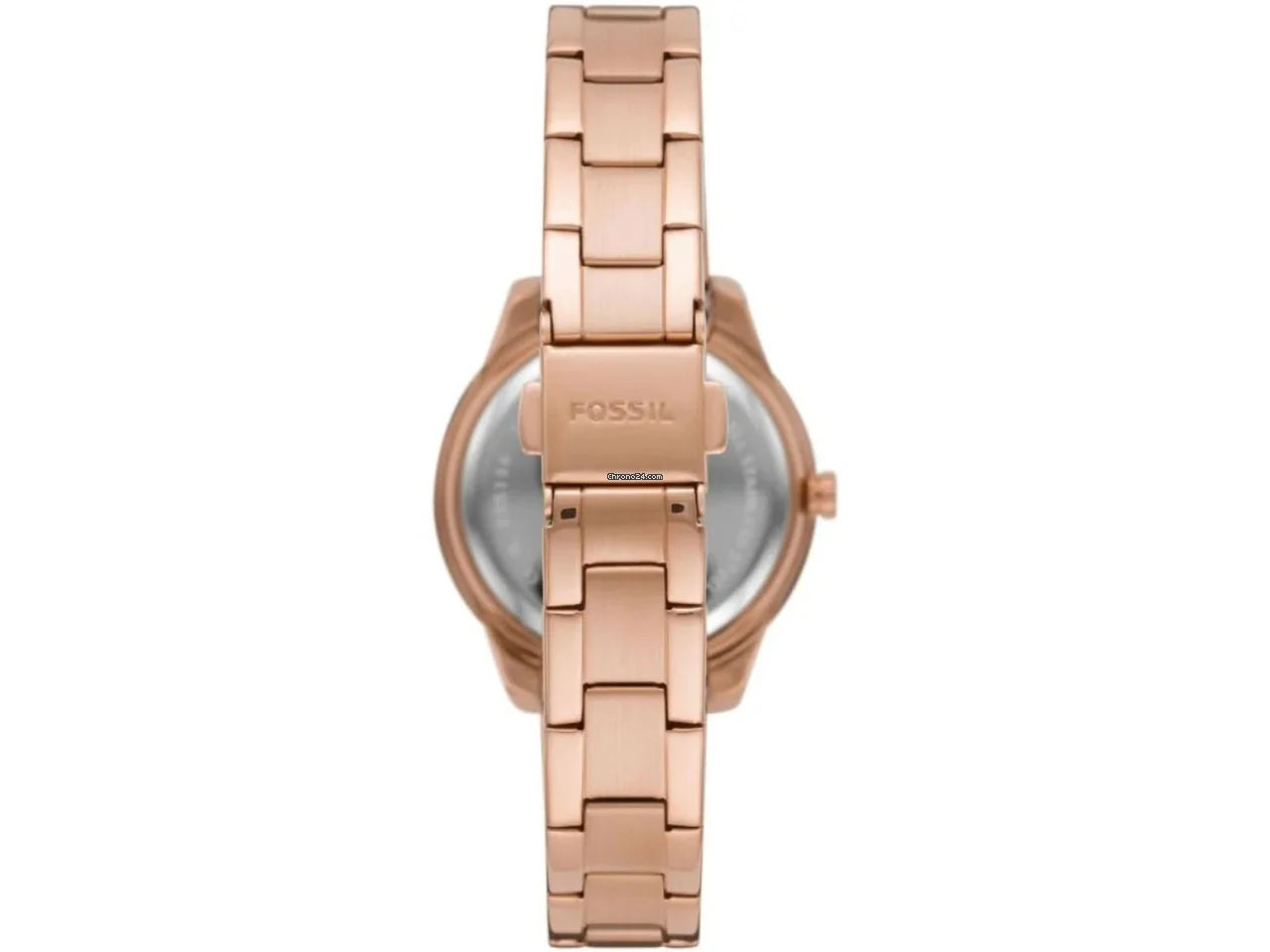 Stella Three-Hand Date Rose Gold-Tone Stainless Steel Watch