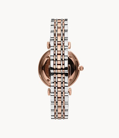 Women's Two-Hand Two-Tone Stainless Steel Watch