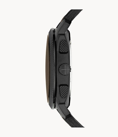 Machine Mid-Size Chronograph Brown Leather Watch