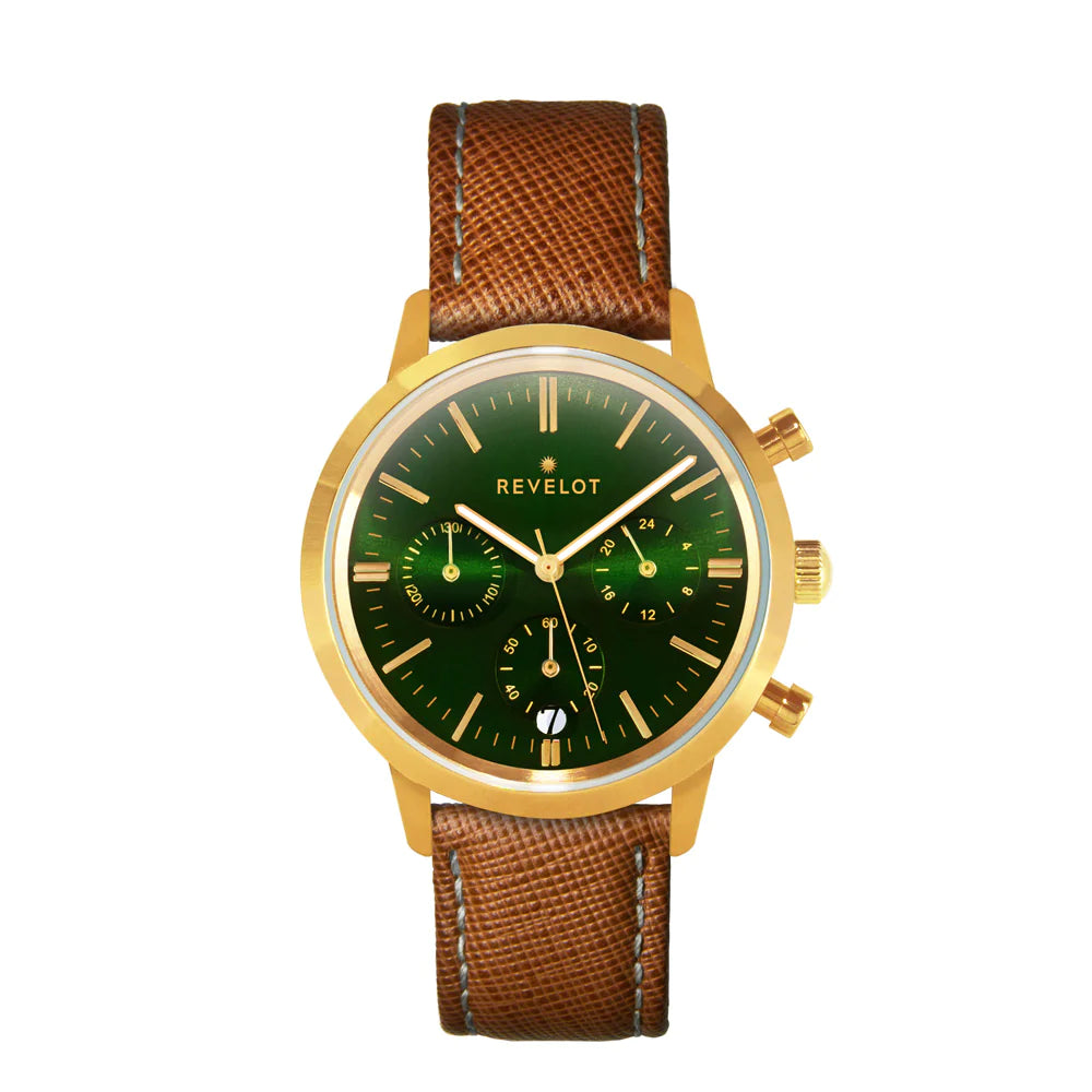 R4 Chrono Women Classic Metallic Green/Gold/Gold