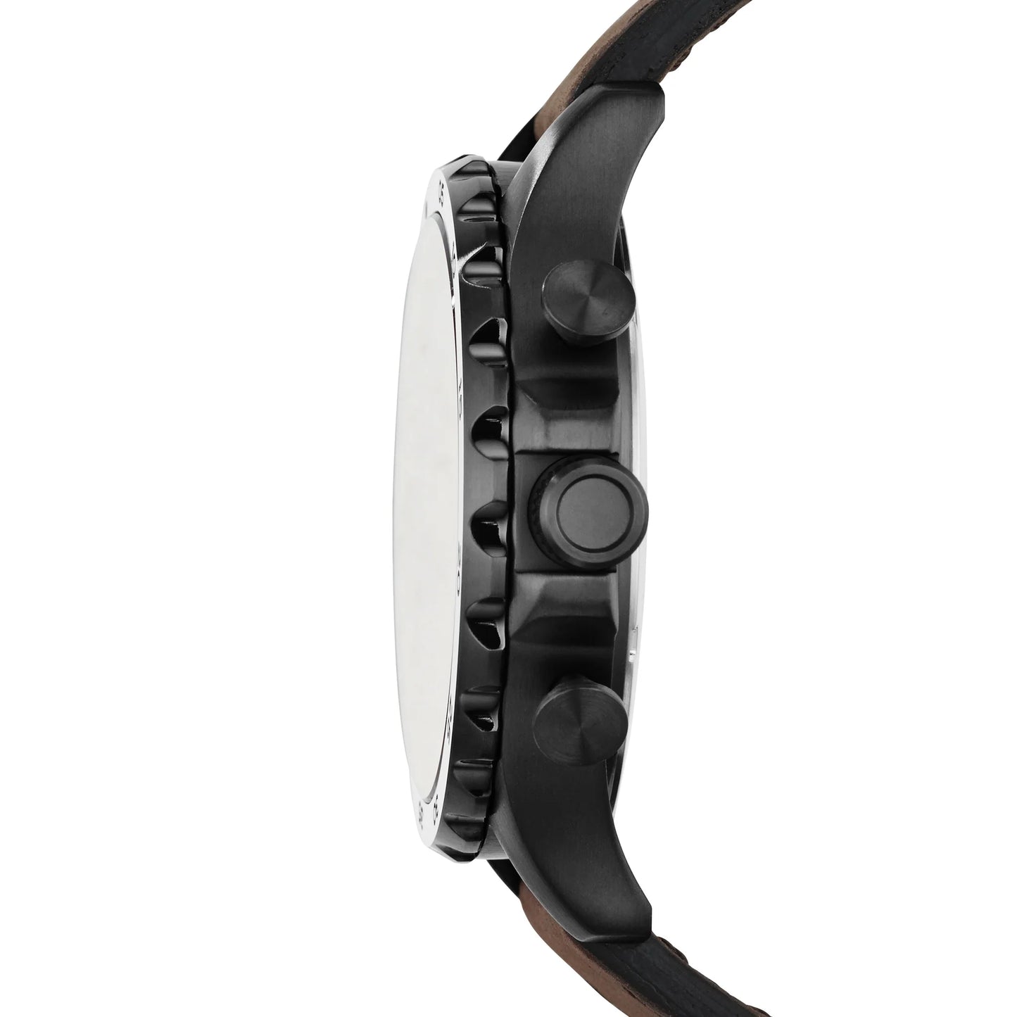 Nate Chronograph Brown Leather Watch