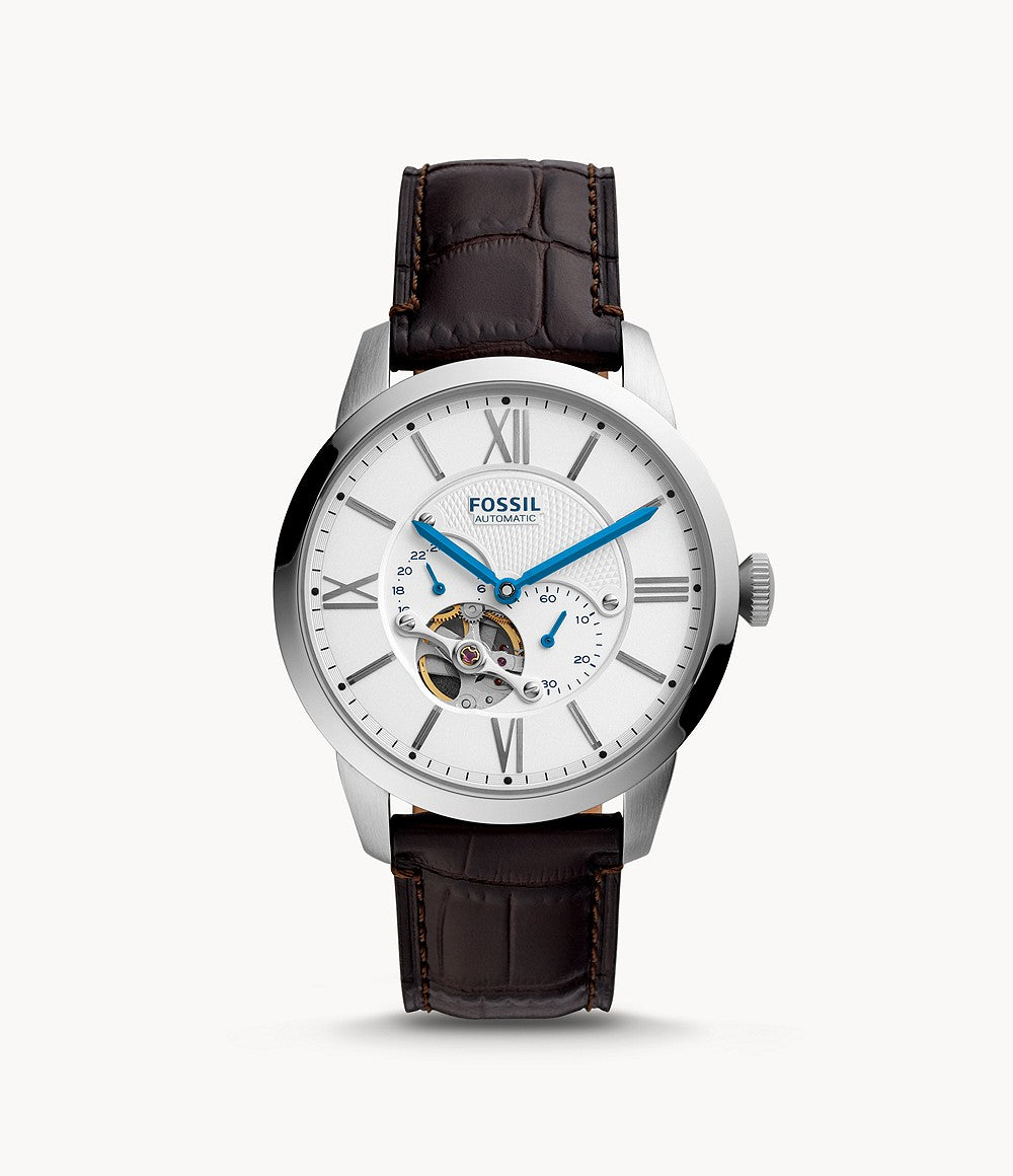 Townsman Automatic Brown Croco Leather Watch