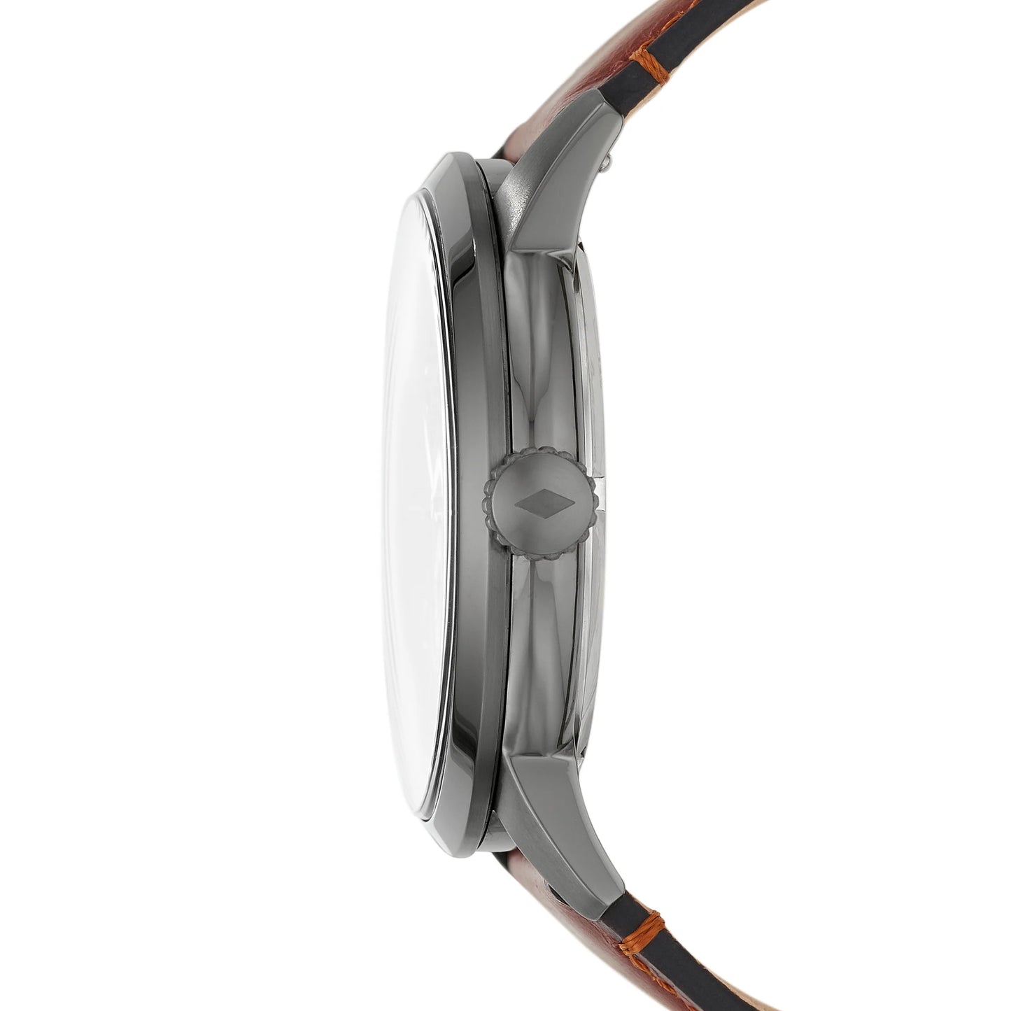 Townsman 48 mm Automatic Amber Leather Watch