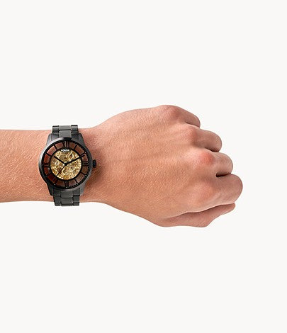 Townsman Automatic Black Stainless Steel Watch