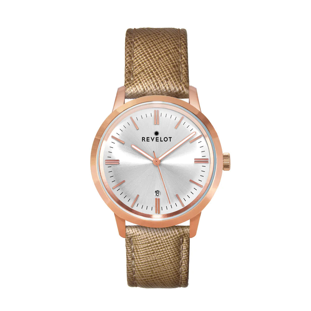 R3 Ladies Quartz Classic Silver/Rose Gold/Rose Gold V2