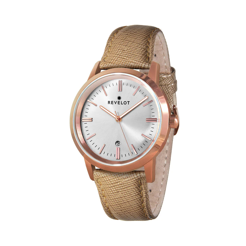 R3 Ladies Quartz Classic Silver/Rose Gold/Rose Gold V2