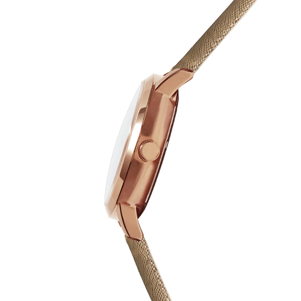 R3 Ladies Quartz Classic Silver/Rose Gold/Rose Gold V2