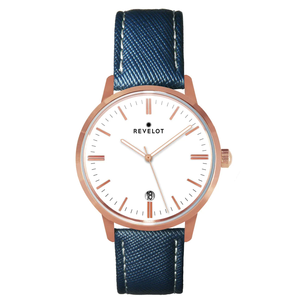 R2 Quartz Classic White/Rose Gold/Rose Gold