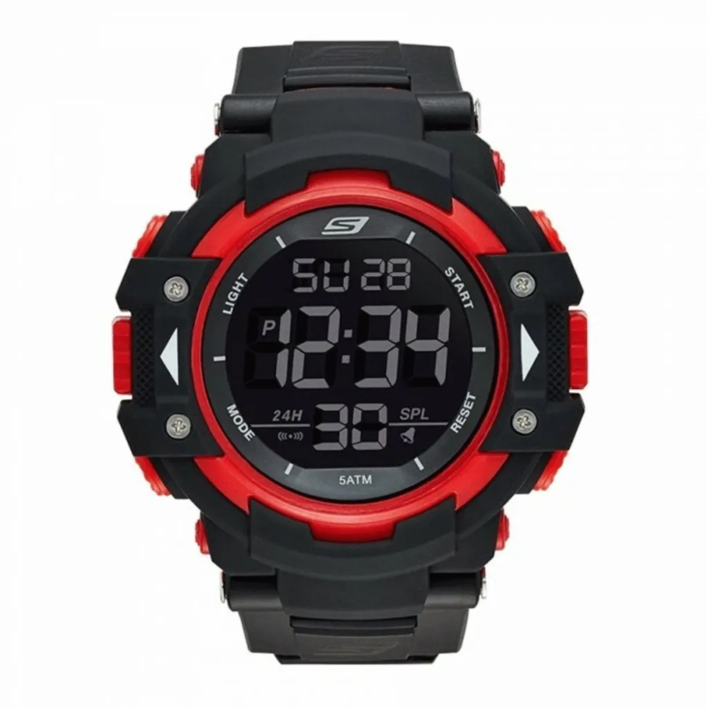Keats Digital Watch (Black & Red)