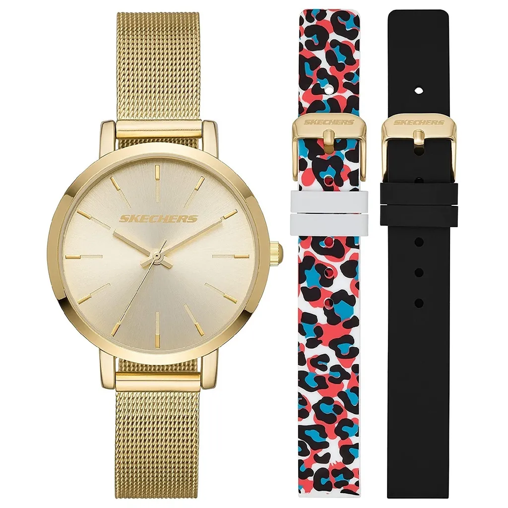 Quartz Gold Dial Gold Watch