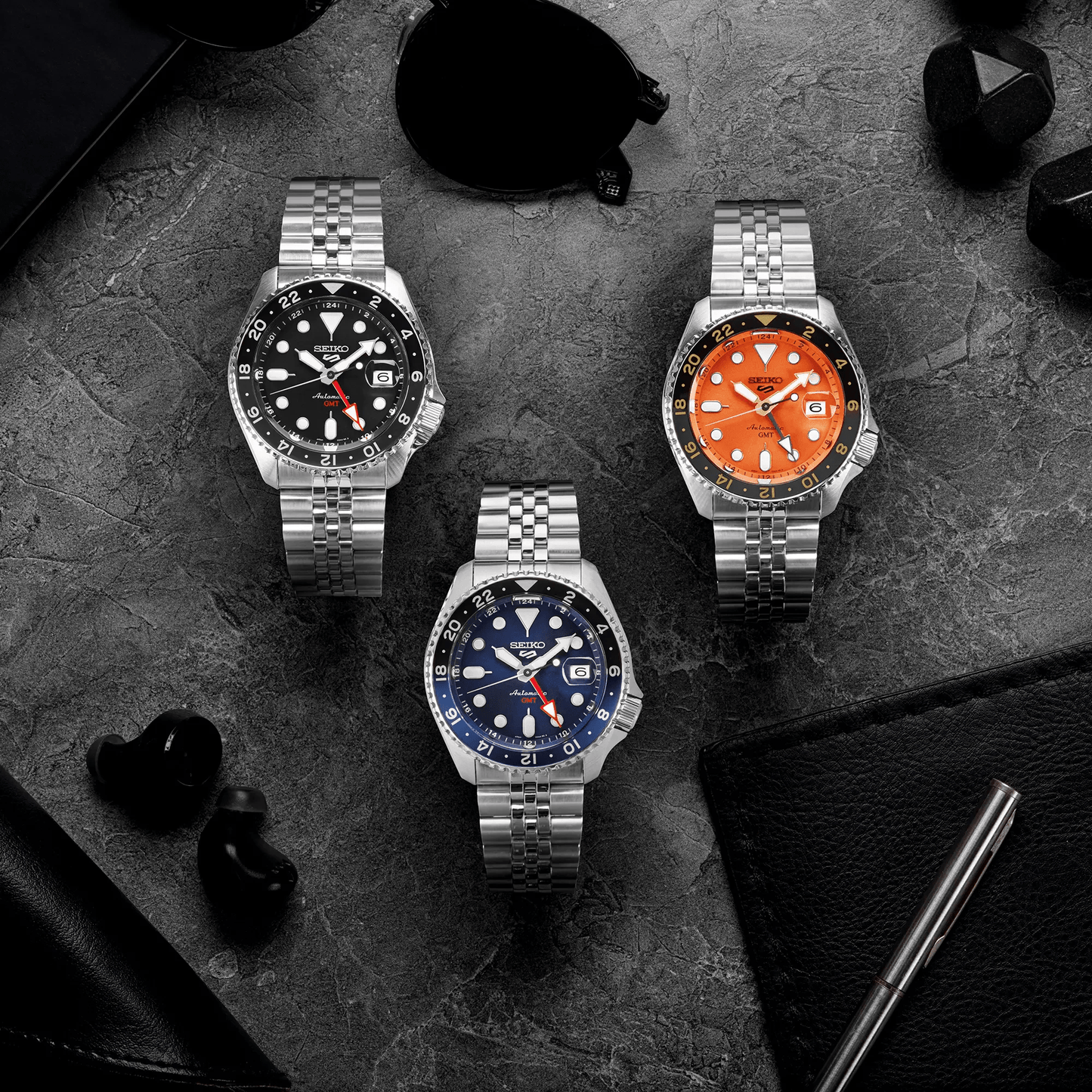 5 Sports Automatic GMT Watch SSK001K1/ SSK003K1/ SSK005K1