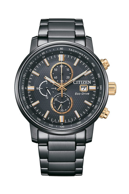 Eco-Drive Chronograph Watch CA0846-81E