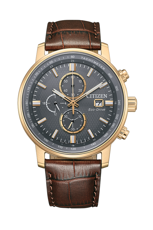 Eco-Drive Chronograph Watch CA0843-11H