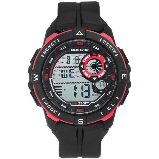 Armitron Sport Men's Chronograph Resin Strap Watch (51.5mm) 40/8449RBK