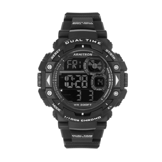 Armitron Chrono Pro 54mm Watch - Black (40-8309BLK)