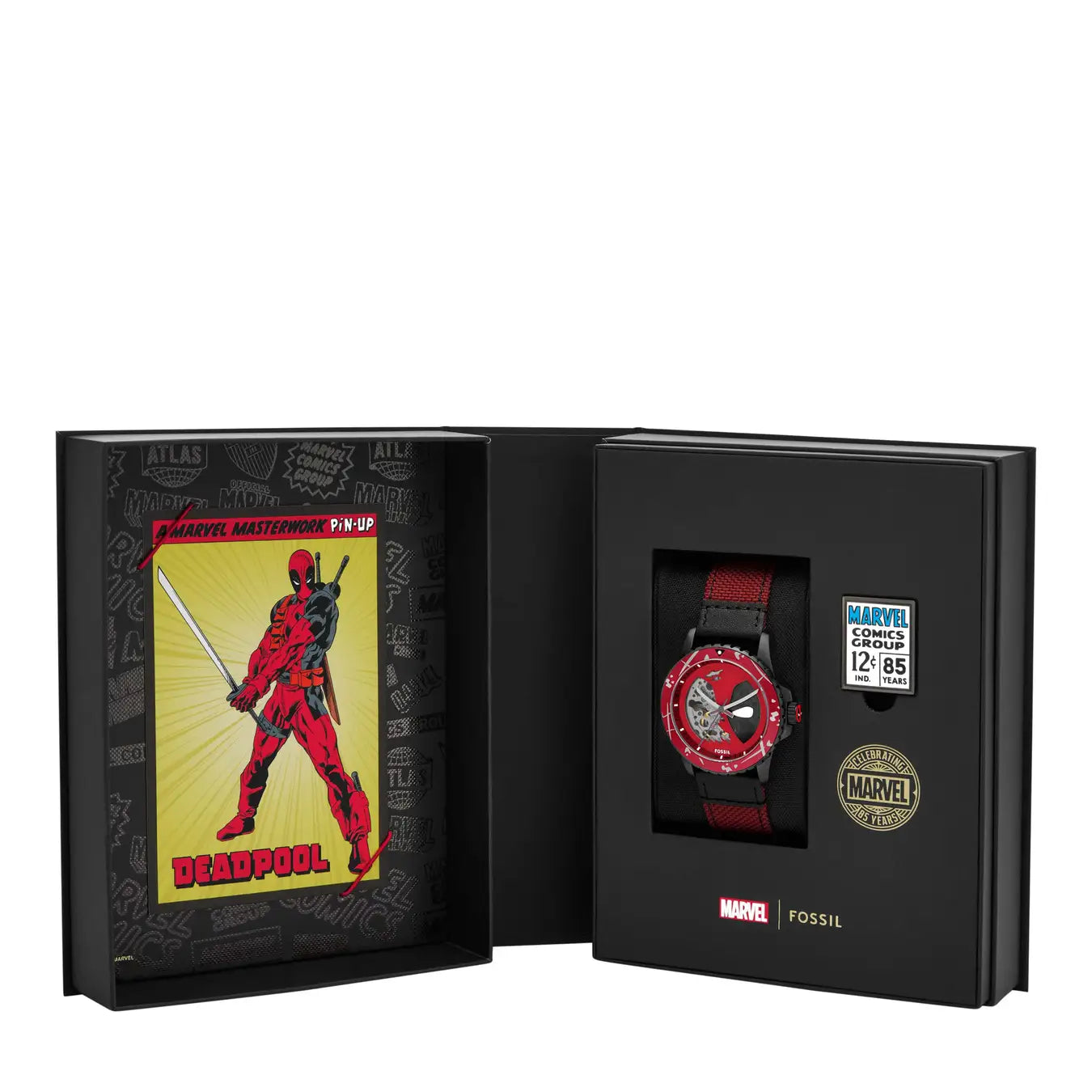 Marvel Fossil Limited Edition Deadpool Automatic Watch