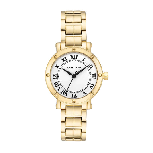 Roman Numeral Dial Bracelet Watch AK/4014WTGB